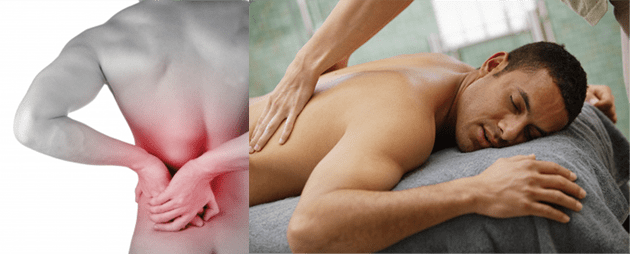 массаж расслабляет мышцы