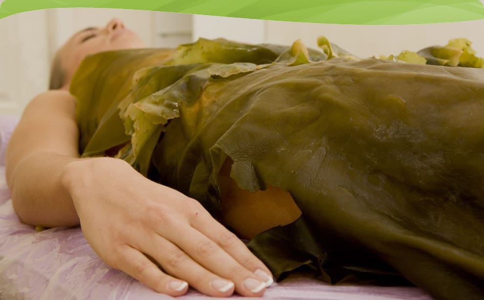 Обертывание с водорослями, Водорослевые обертывания:: Массаж для здоровья