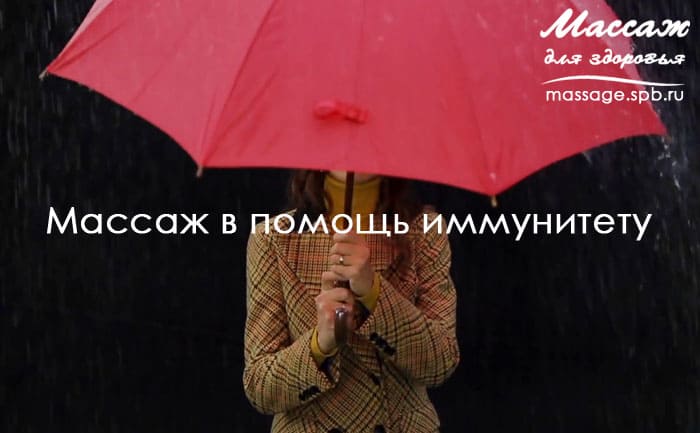 массаж в помощь иммунитету 