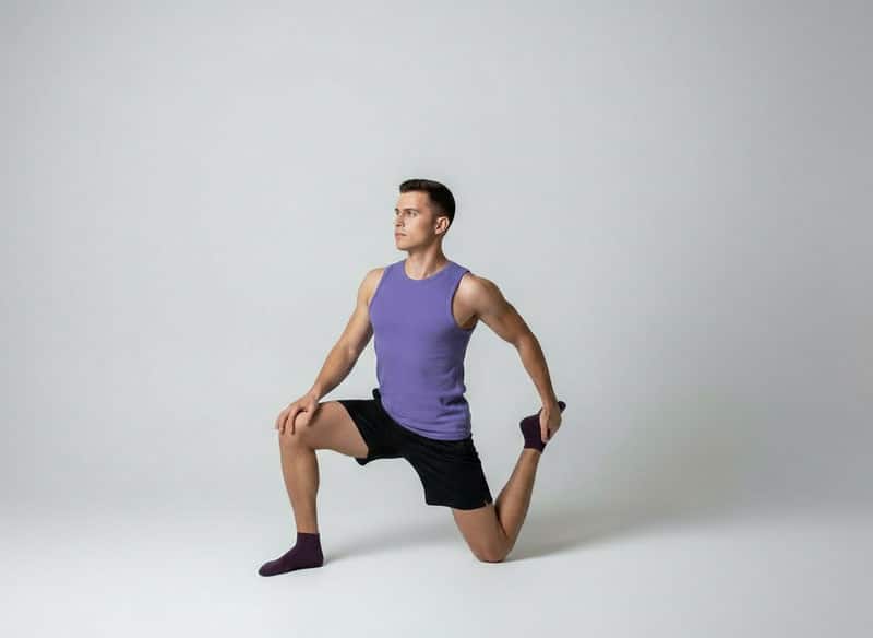 растяжка бедра